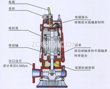 排污泵示意圖