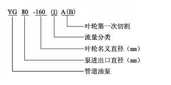 YG立式管道輸油泵型號(hào)意義