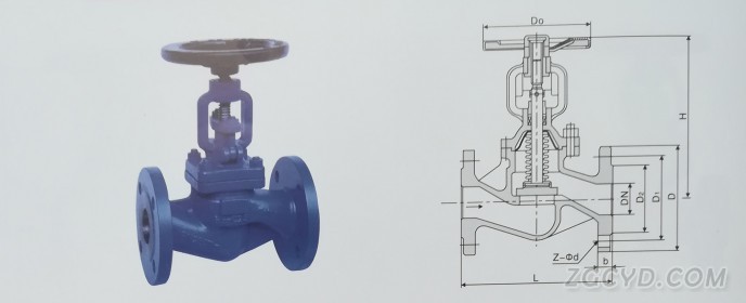 德標(biāo)波紋管截止閥1